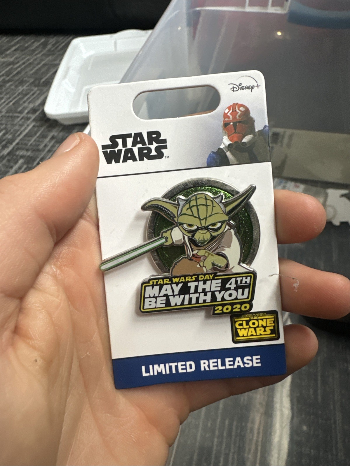 Yoda ''May the 4th Be With You'' 2020 Pin – Star Wars Day – Limited Release