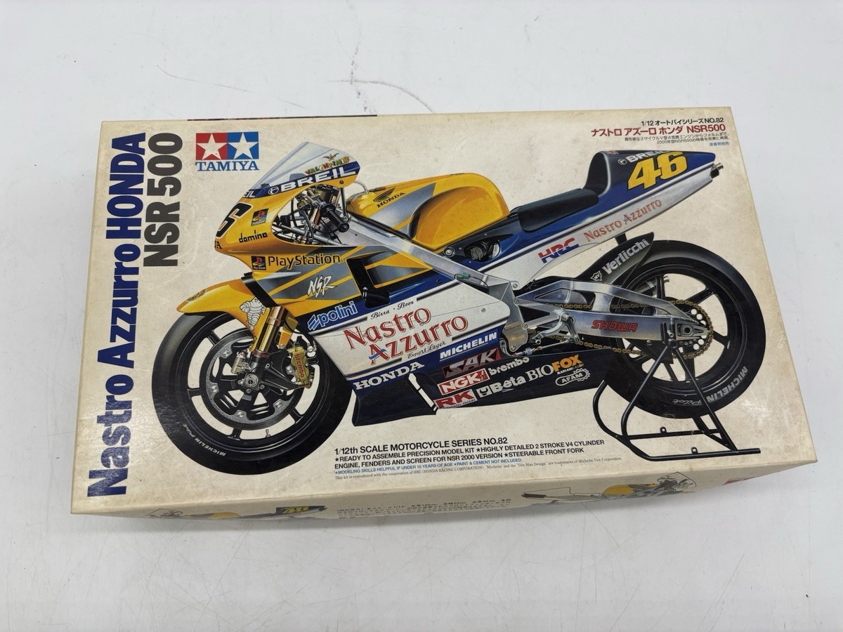 TAMIYA Nastro Azzurro HONDA NSR500 1/12 NOS Made In Japan | eBay