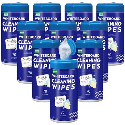 10 Pcs 10 Pack 700 Pcs Whiteboard Cleaning Disposable Whiteboard Dry Erase fo...