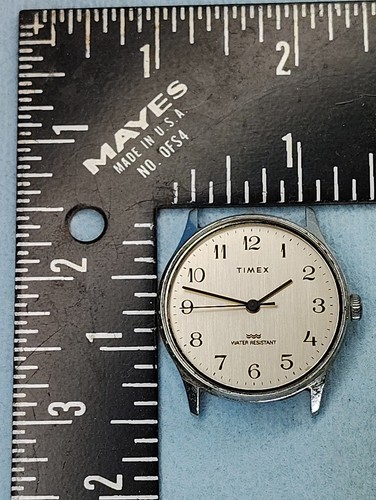 Lotto ricambi orologio vintage C1426 uomo Timex Marlin carica manuale movimento meccanico - Foto 3 di 4