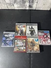 Lot OF 6 Video Games PlayStation W12, Call Of Duty, Grand Theft, NBA
