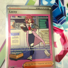 Pokemon TCG Lacey 175/131 Sv Prismatic Evolutions Full Art Holo on eBay