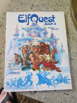 ELFQUEST BOOK 4 SC STARBLAZE GRAPHICS PINI 1ST PRINT VERY RARE OOP