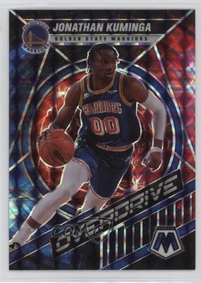 2021-22 Panini Mosaic Overdrive Jonathan Kuminga #25 1h2h