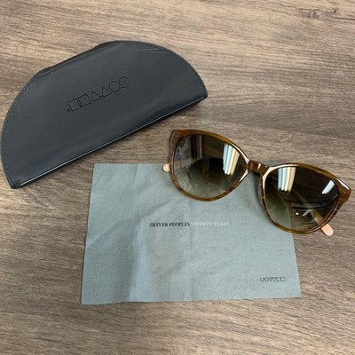 Oliver Peoples Caela Sunglasses 55 17 145 With Case Good Condition