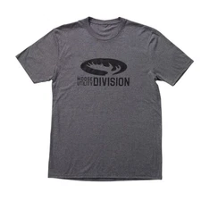 Moose Offroad MUD Antler T-Shirt - Gray - Large 3030-21349