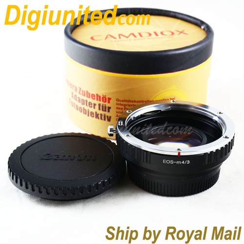 Camdiox Focal Reducer Speed Booster Canon EOS EF mount lens to Micro 4/3 Adapter
