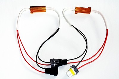2x H8 H11 Load Resistor Resistor Socket h8 h11 Fog Light LED SMD 50W
