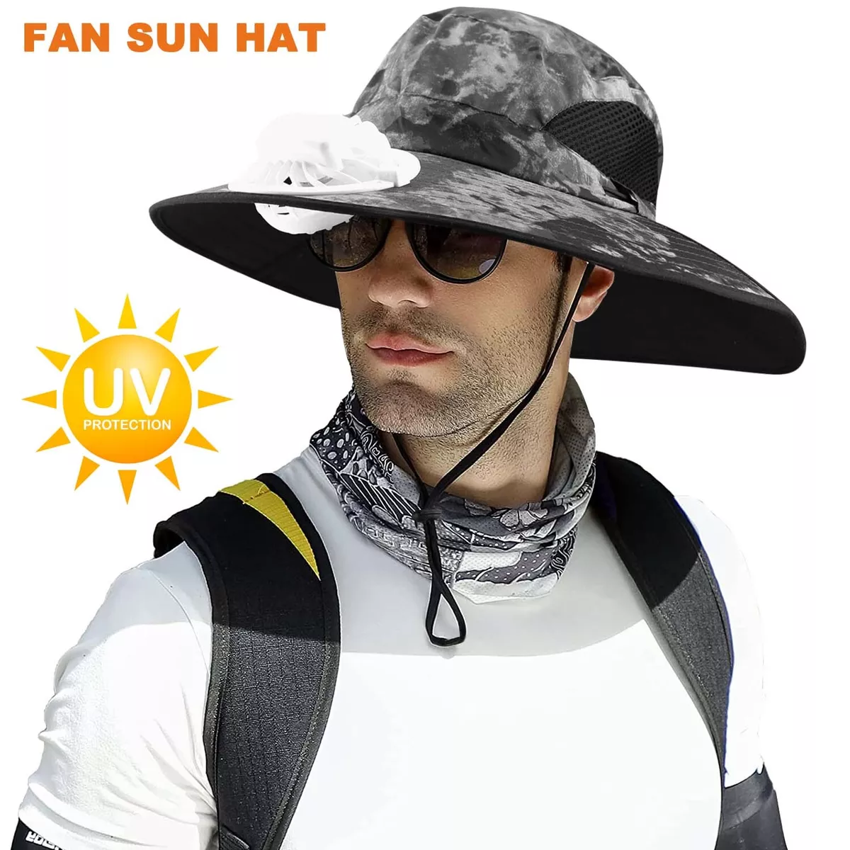 Hat with sales neck flap