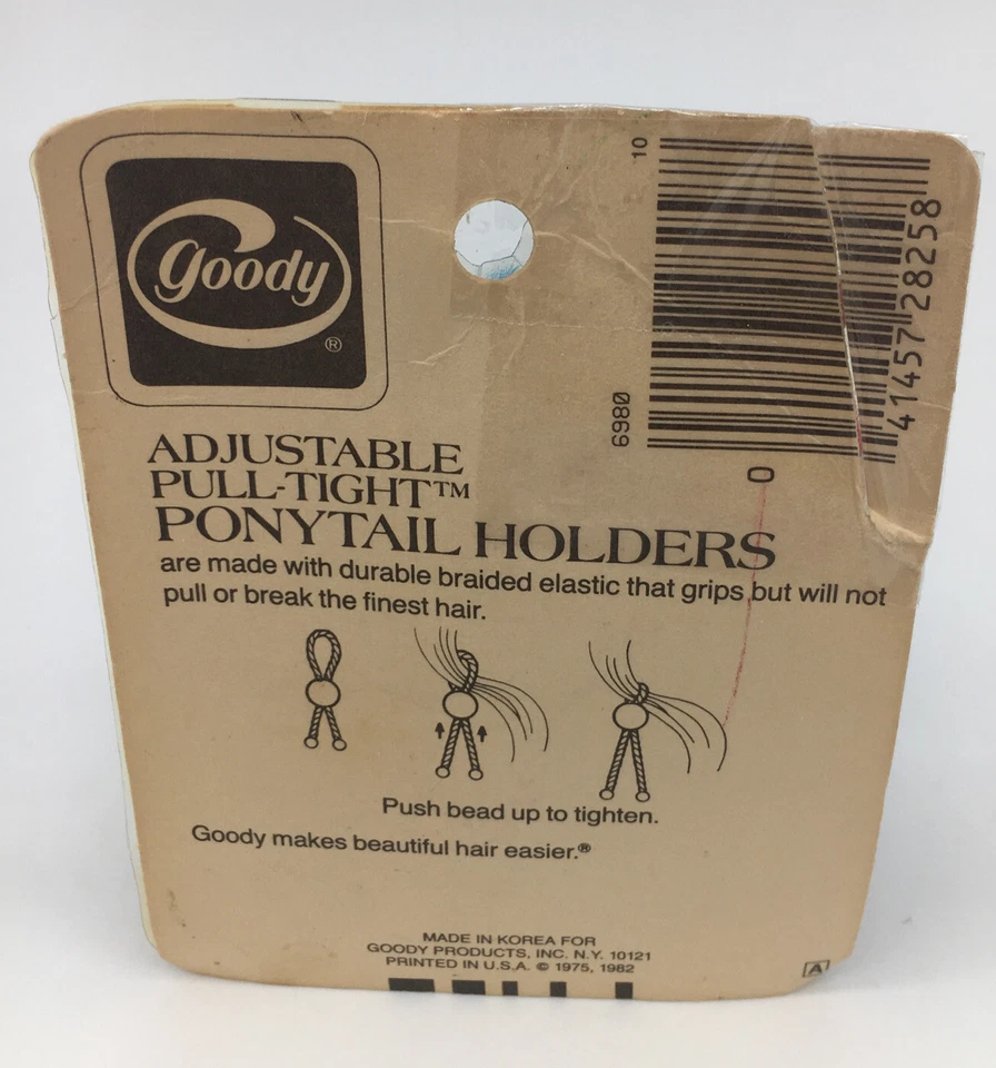 Soportes de cola de caballo Goody de colección tirar de payasos apretados en rojo con globos #6980 ¡Leer! Foto 4 de 4