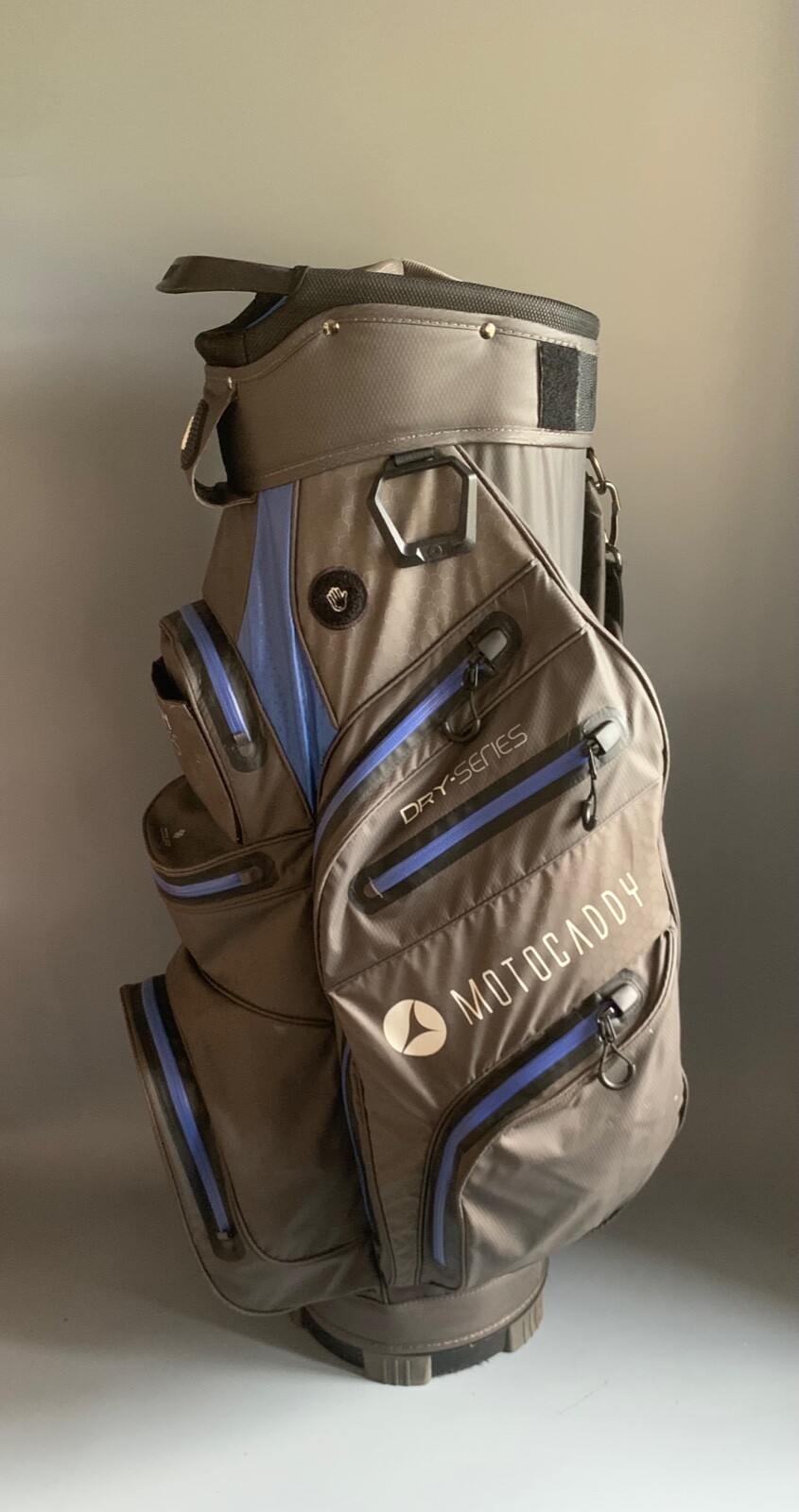 Motocaddy DrySeries Golf Trolley Cart Bag Range Lightweight 14 Way