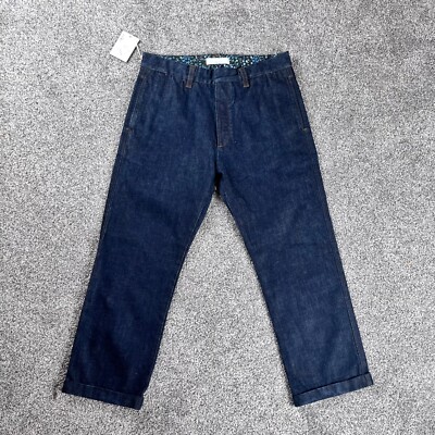 Haikure Womens Edwin Jeans Size 33 Straight Dark Wash