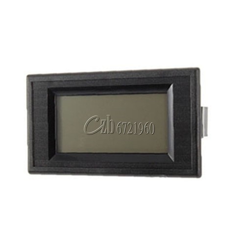 4-wire Blue Digital Voltmeter Panel AC 0-500V LCD Alternating Voltage Meter - Picture 3 of 5