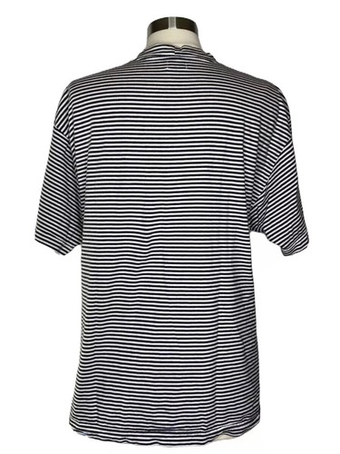 Vintage Guess Jeans USA Original 80s 90s Striped Made In USA T Shirt Size Small - Picture 4 of 7