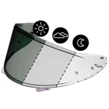 HJ-33 Shield Photochromic Replacement Visor for i90 Motorcycle Helmets