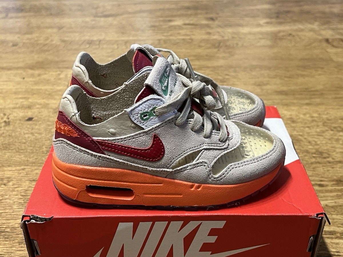 Nike Air Max 1 X Clot Kiss Of Death (PS) Kids Size Uk11 Eur28.5 