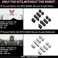 Shockwave Lab Filler Upgrade Kit For WFC SIEGE BARRICADE / PROWL Filling Parts