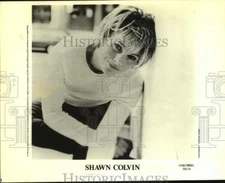 1996 Press Photo Shawn Colvin, contemporary folk singer, songwriter and musician