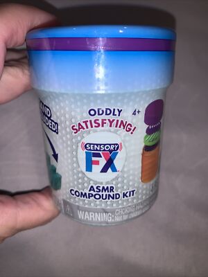 Sensory FX ASMR Compound Kit Oddly Satisfying with Sand Tik Tok Green Bottom