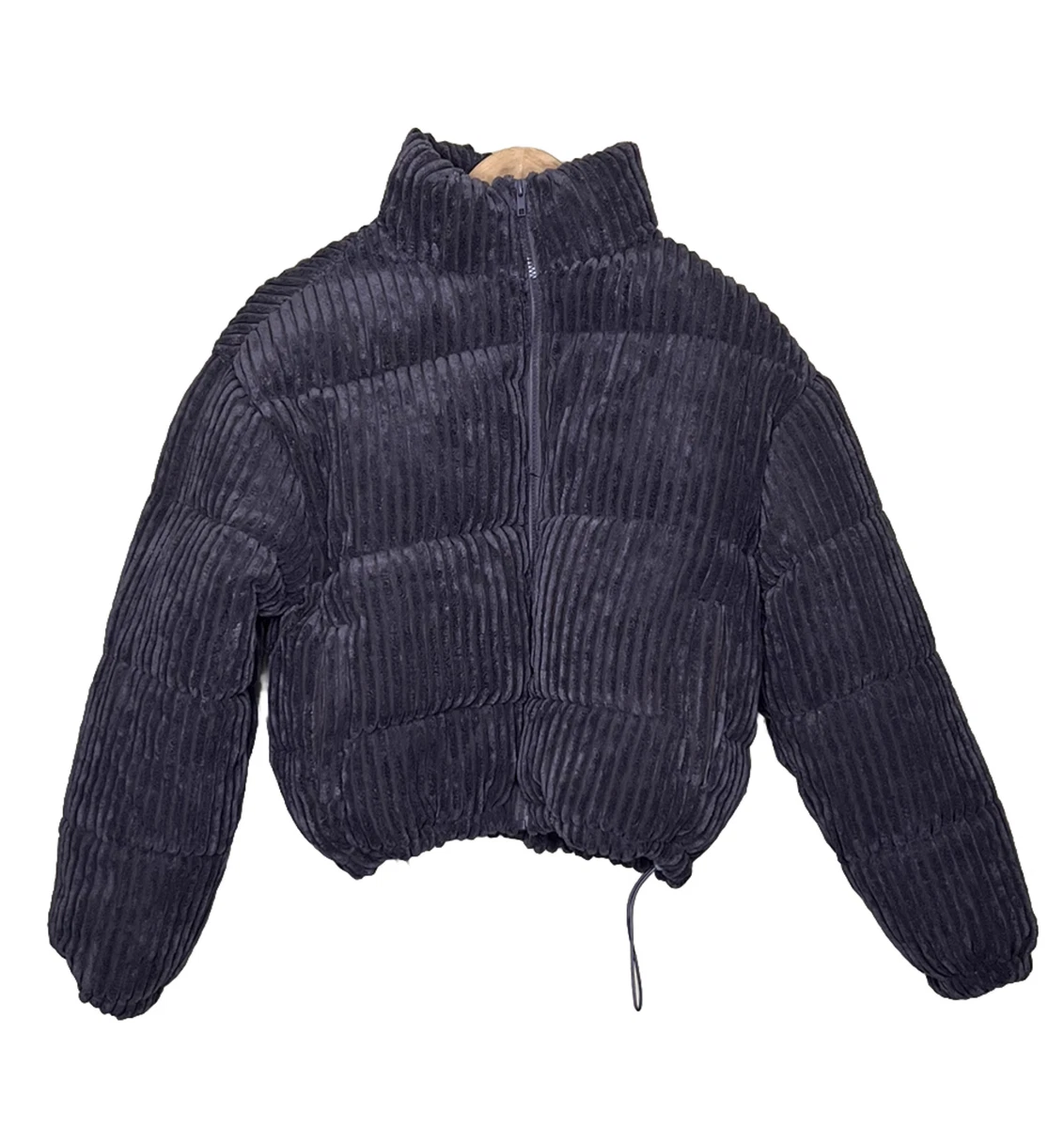 Uo fluffy corduroy puffer jacket cheap