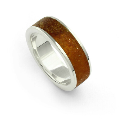 UVP 79,90   DUR Schmuck Ring BERNSTEIN Silber 925/- (R5242)