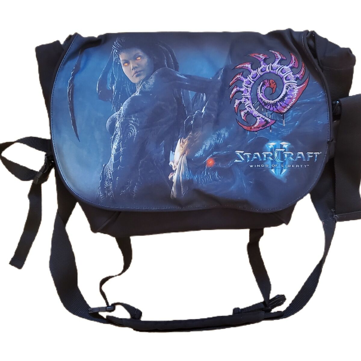 Razer Starcraft 2 II Wings of Liberty Laptop Messenger Bag Razer Starcraft 2 II Wings of Liberty Laptop Messenger Bag