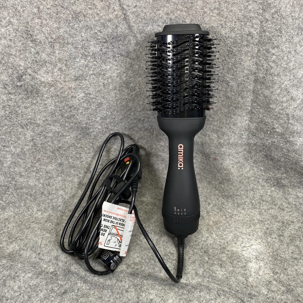 Amika hair blow dryer brush deals