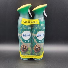 Febreze Air Freshener Odor Eliminator 2 Pack Fresh Cut Pine Limited Edition New