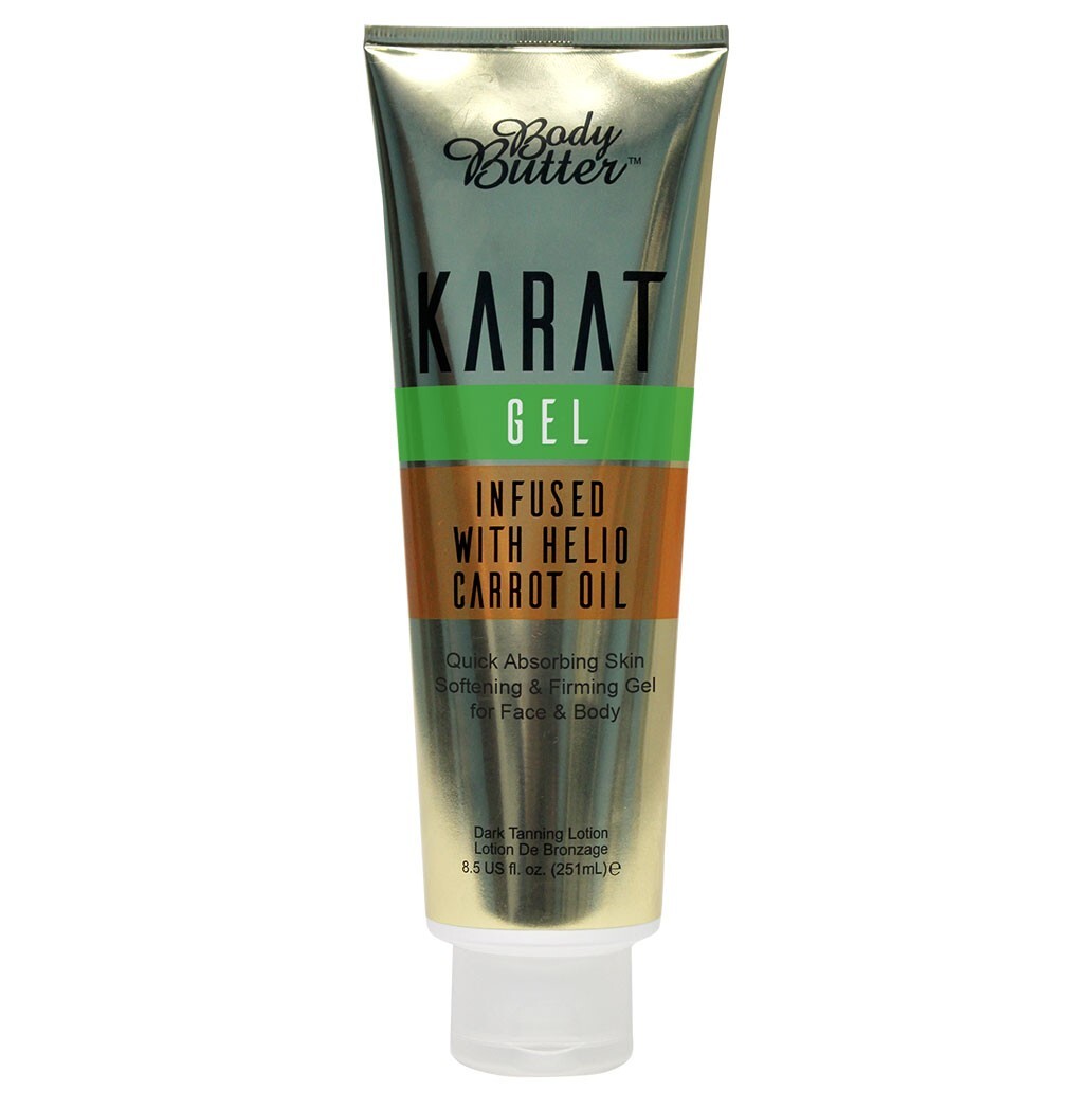 Body Butter KARAT GEL infused with Helio Carrot Oil Bottle