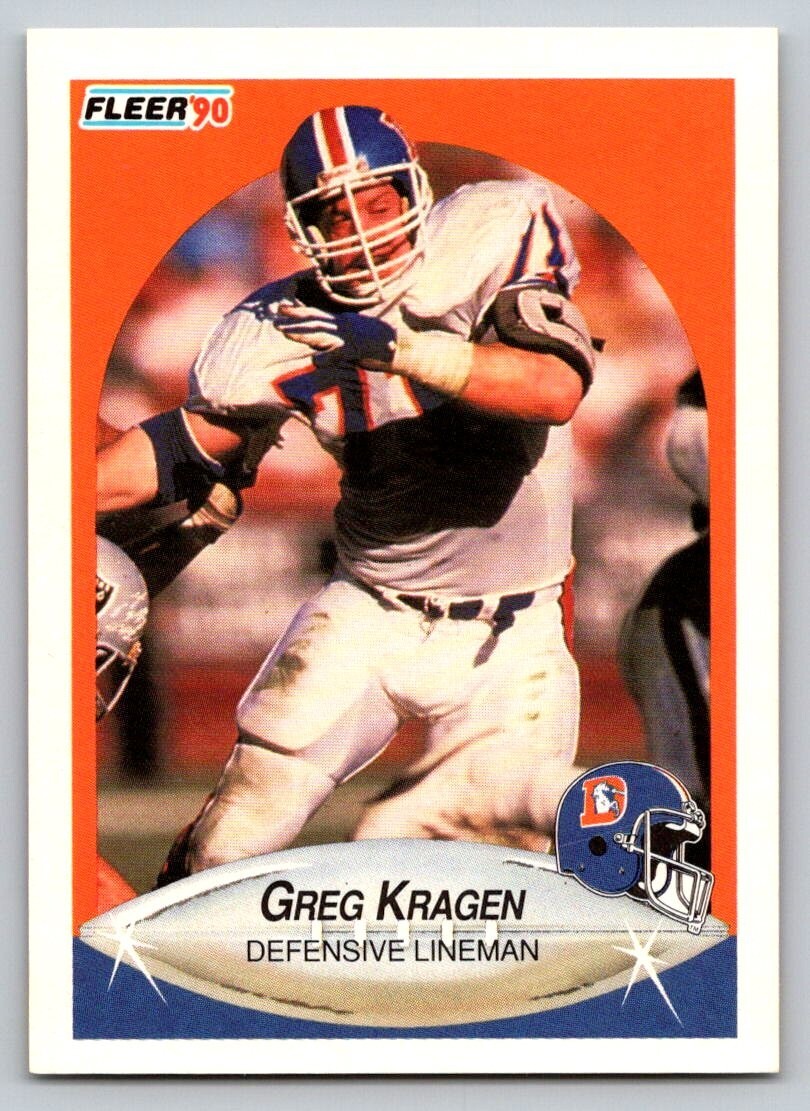 1990 Fleer - #26 Greg Kragen