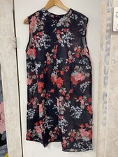 Ladies Long Sleeveless Shirts Size 24 Rrp£24.99