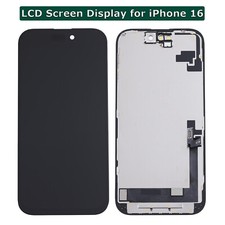 LCD Screen Display Touch Screen Digitizer Assembly Part For Apple iPhone 16 6.1"