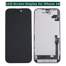 LCD Screen Display Touch Screen Digitizer Assembly Part For Apple iPhone 16 6.1"