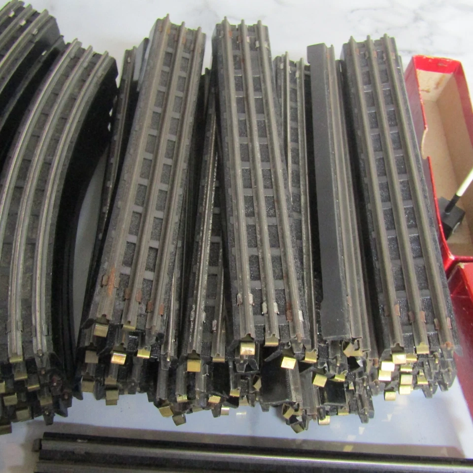 Twin Trix TTR Track Straight Curve Quarter Points Signals etc JOB LOT 81 ITEMS ! - Image 3 of 4