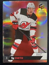 20-21 UD Series Extended Hockey Rookie HoloGrFX HG-14 Ty Smith