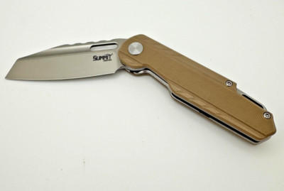 Summit Gear D2 Folding Knife with Handle Gift Hunting Camping Hiking Open Box