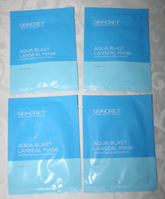 #ad #ad Brand New Lot of 4 Seacret Aqua Blast Lanseal Mask Expired 12 15 2023 $15.00