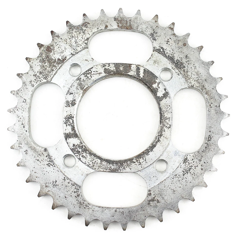 Piñón accionado Honda NOS 37T CB100 CB125S 41201-383-610 Foto 3 de 4