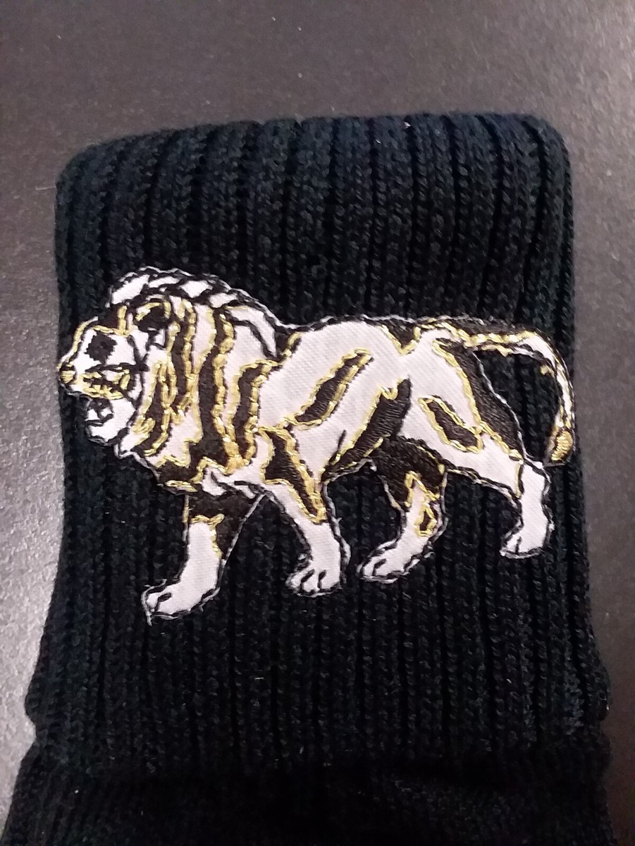 WOMEN'S FASHION SOCK SIZE 9-11 WITH LION PATCH | eBay