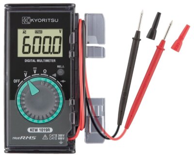 NEW KYORITSU Card-Type Digital Multimeter KEW 1019R Compact Design