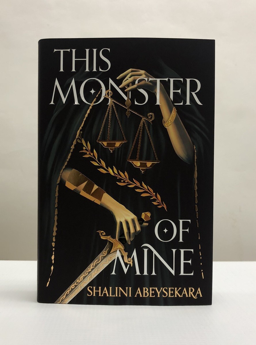 This Monster of Mine by Shalini Abeysekara Hardcover Sprayed
