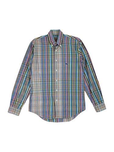 ETRO Long Sleeve Shirt -- cotton BLU stripe 212-11454-8689 Used | eBay
