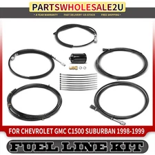 Fuel line Kit for Chevy GMC K1500 Suburban K2500 Suburban C1500 Suburban 98-99
