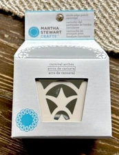 NEW NIB Martha Stewart Crafts Paper Circle Edge Punch Cartridge CARNIVAL ARCHES