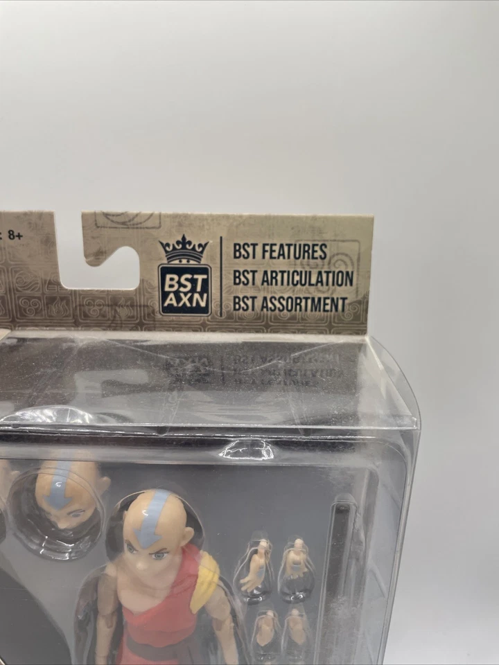 Figura BST AXN Nickelodeon Avatar The Last Airbender: AANG MONK 5" NUEVA EN CAJA Foto 2 de 4