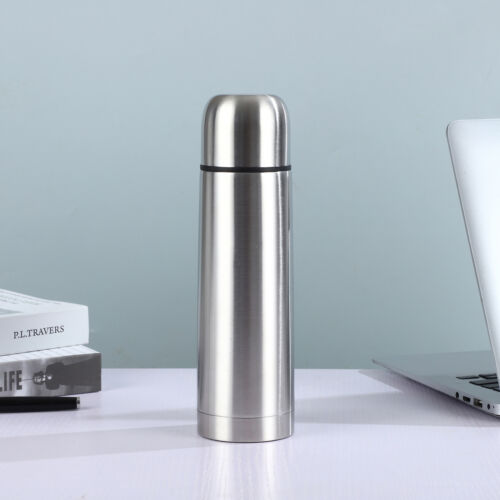 Stainless Steel Vacuum Flask Hot Cold Tea Drink Thermos Camping Travel - Picture 11 of 13