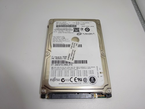 160 GB SATA NOTEBOOK FESTPLATTE FUJITSU MHZ2160BM 2,5 ZOLL 5400RPM #NFP107