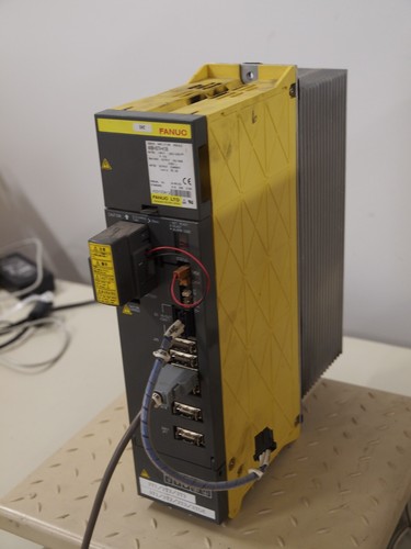 FANUC A06B-6079-H106 Servo Amplifier , 283-385v Input, 230v Out (System 1 Pull) - Picture 3 of 8