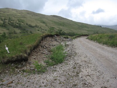 Photo 6x4 Track down Glen Kinglass Meall Inbhir Start of a new section. c2010