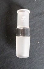 NEW Corning Pyrex Glass Enlarging Adapter 24/40 Outer & 34/45 Inner Joints